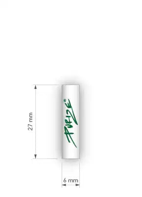 filtri ai carboni attivi Purize Extra Slim 5.9mm, colore bianco, per un'esperienza di fumo più pulita e aromatica.