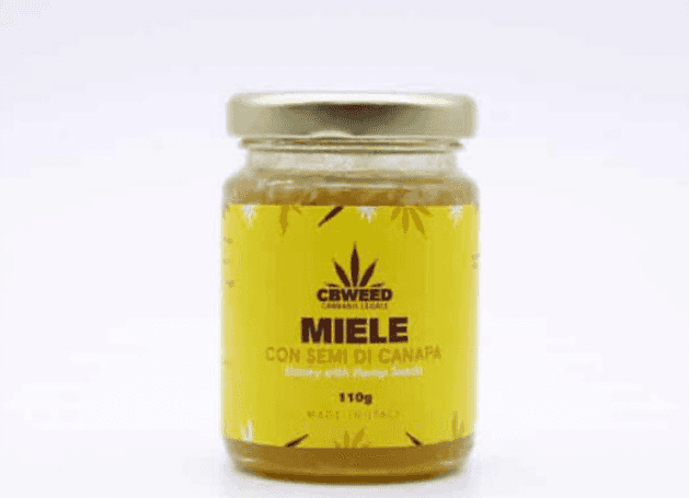 Miele con Semi di canapa