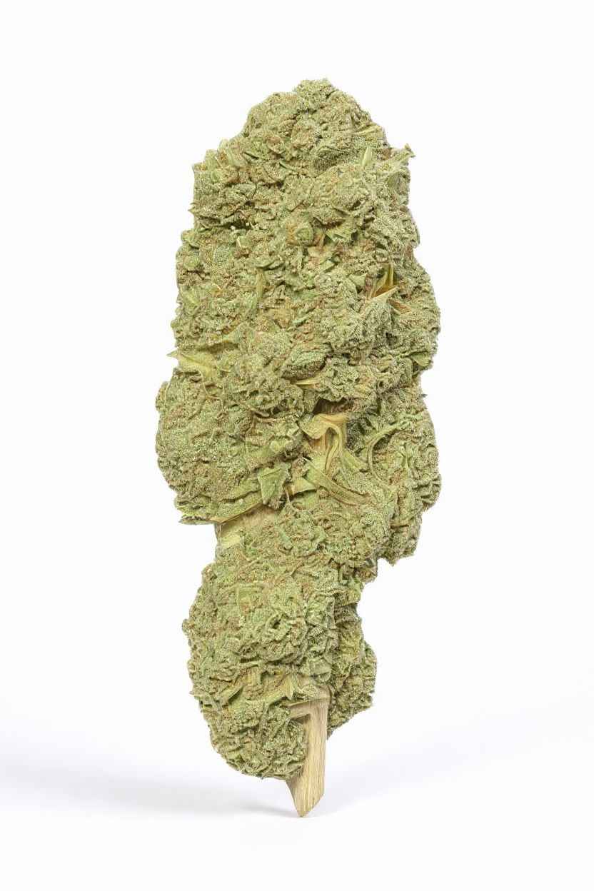 Infiorescenza Pineapple Sugar Cbd - Cannabis Light - Outdoor con 12,5% CBD e aroma fruttato all'ananas, coltivata all'aperto in modo naturale.